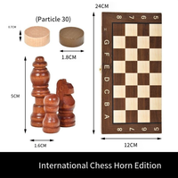Échecs de haute qualité fabriqués en Chine, différentes tailles, pièces de grande taille, vente en gros