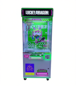 Lucky Dragon Claw Machine Acrylic Mini Game Arcade Toy Grabber For Kids Entertainment - Product Image 1