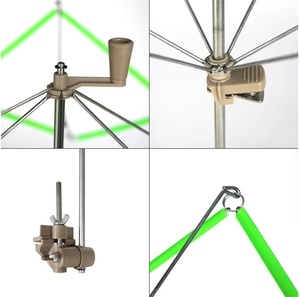 Charmkey Supporto Regolabile per Gomitoli di Filato, Avvolgitore per Patchwork, Avvolgitore per Filo, Avvolgitore per Lana, Strumento da Cucito in <span class=keywords><strong>Acciaio</strong></span> Inossidabile - Product Image 6