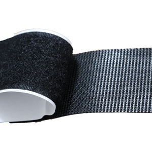 Bán Hot 25Mm Velcroes 100% Nylon Móc Và Vòng Lặp Ban Nhạc Băng Mỏng Nhiệm Vụ Nặng Nề Trở Lại Trở Lại Tự Dính Hai Bên - Product Image 4