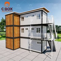 Casa Prefabricada de Ensamblaje Rápido Cbox para Alojamiento en Casa de Campo, Resort o Casa de Huéspedes, Casa Contenedor Desmontable