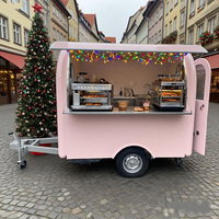 Remorque de nourriture mobile personnalisable camion de nourriture de cuisine complète pour l'extérieur BBQ maïs crème glacée Hot Dogs Snacks