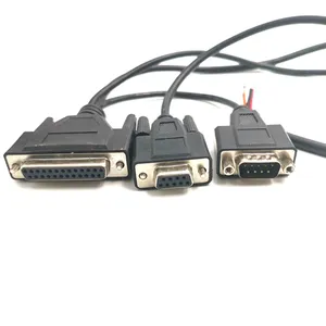 Кабель для передачи данных RS232 Serial DB25 female to DB 9 male DB9 female