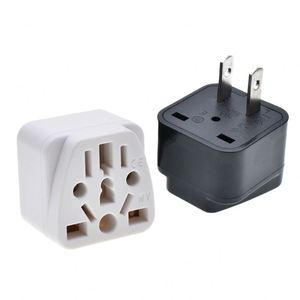 NEW <strong>Universal</strong> to US Plug <strong>Adapter</strong> Type B 2 Pins 10A 250V EU USA AU UK <strong>Multifunction</strong> International Travel Conversion Plug Japan - Product Image 2