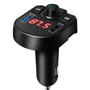 LED 4.1A BT car MP3 kit wireless radio double USB car charger 2 port USB MP3 music player FM transmitter car mp3