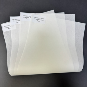 Rouleaux géants de feuilles de papier double face anti-graisse écologiques 250-1600 g/m² imperméables résistants à l'huile jetables pour emballage alimentaire et courses - Product Image 5