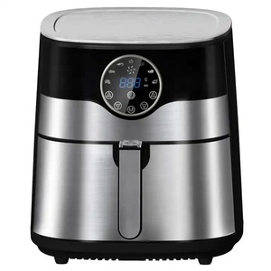 Nueva Freidora de Aire Inteligente con Carcasa de Acero Inoxidable, Doble Olla/Cesta, Control Digital, Sin Aceite, 3.5L 2L 9L 8L 7L 6L 5.5L - Product Image 2