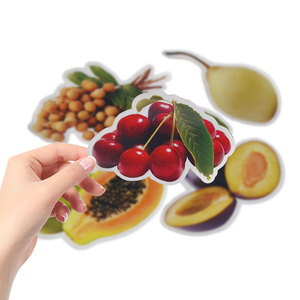 Décoration de la maison vinyle personnalisé étanche fruits papaye papaye étiquette adhésive papier peint autocollant - Product Image 3