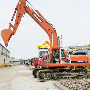 Excavatrice hydraulique d'occasion Doosan DH300lc-7 2018, moteur Volvo, machine sur chenilles, godet de 1,5 m, poids opérationnel de 30 tonnes, modèle principal - Product Image 4