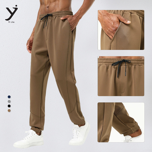 Pantalones deportivos de algodón informales para hombre con circunferencia de cintura elástica, al aire libre otoño e invierno al por mayor - Product Image 2