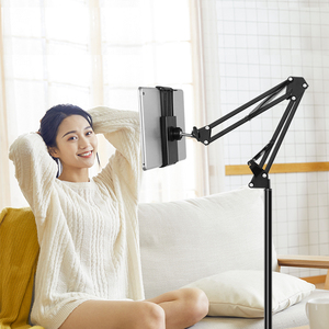 2025 hot item dài-cánh tay linh hoạt gấp <span class=keywords><strong>Lazy</strong></span> Giường Điện thoại tablet chủ đứng bền Home thể thao máy tính bảng khung cho điện thoại di động bàn - Product Image 4