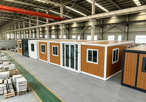 Casa Contenedor de Diseño de Lujo de 40 pies, Villa Expandible para <span class=keywords><strong>Playa</strong></span>, Casa Modular Prefabricada de Acero para <span class=keywords><strong>Alquiler</strong></span> en Complejos Turísticos Costeros - Product Image 2