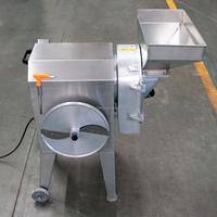 Industriële SUS304 multifunctionele groentesnijmachine, mobiele aardappel-, wortel- en uiensnijder/-schaafmachine met CE-keurmerk