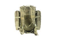 Sac à dos tactique en nylon imperméable avec fermeture éclair, cadre interne et doublure en polyester pour équipement de communication d'urgence