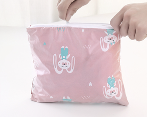 Étanche à manches longues bébé Smock bavoir sac bouton tout-petits <span class=keywords><strong>chaise</strong></span> <span class=keywords><strong>haute</strong></span> bavoirs <span class=keywords><strong>tablier</strong></span> couverture de Table pour <span class=keywords><strong>chaise</strong></span> <span class=keywords><strong>haute</strong></span> bébé soin accessoire - Product Image 4