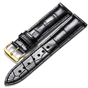 <span class=keywords><strong>Bracelet</strong></span> de montre en <span class=keywords><strong>cuir</strong></span> de vachette véritable haut de gamme 18 mm 19 mm 20 mm 21 mm 22 mm avec fermoir déployant, <span class=keywords><strong>bracelet</strong></span> de remplacement <span class=keywords><strong>pour</strong></span> montre intelligente - Product Image 4