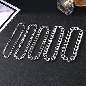 Hip-hop Rose Gold Cuban Link Chain Vintage Stackable Beaded <b>Bracelets</b> Metal Chain Layered <b>Bracelets</b> Cuban <b>Stack</b> Men <b>Bracelets</b> - Product Image 5