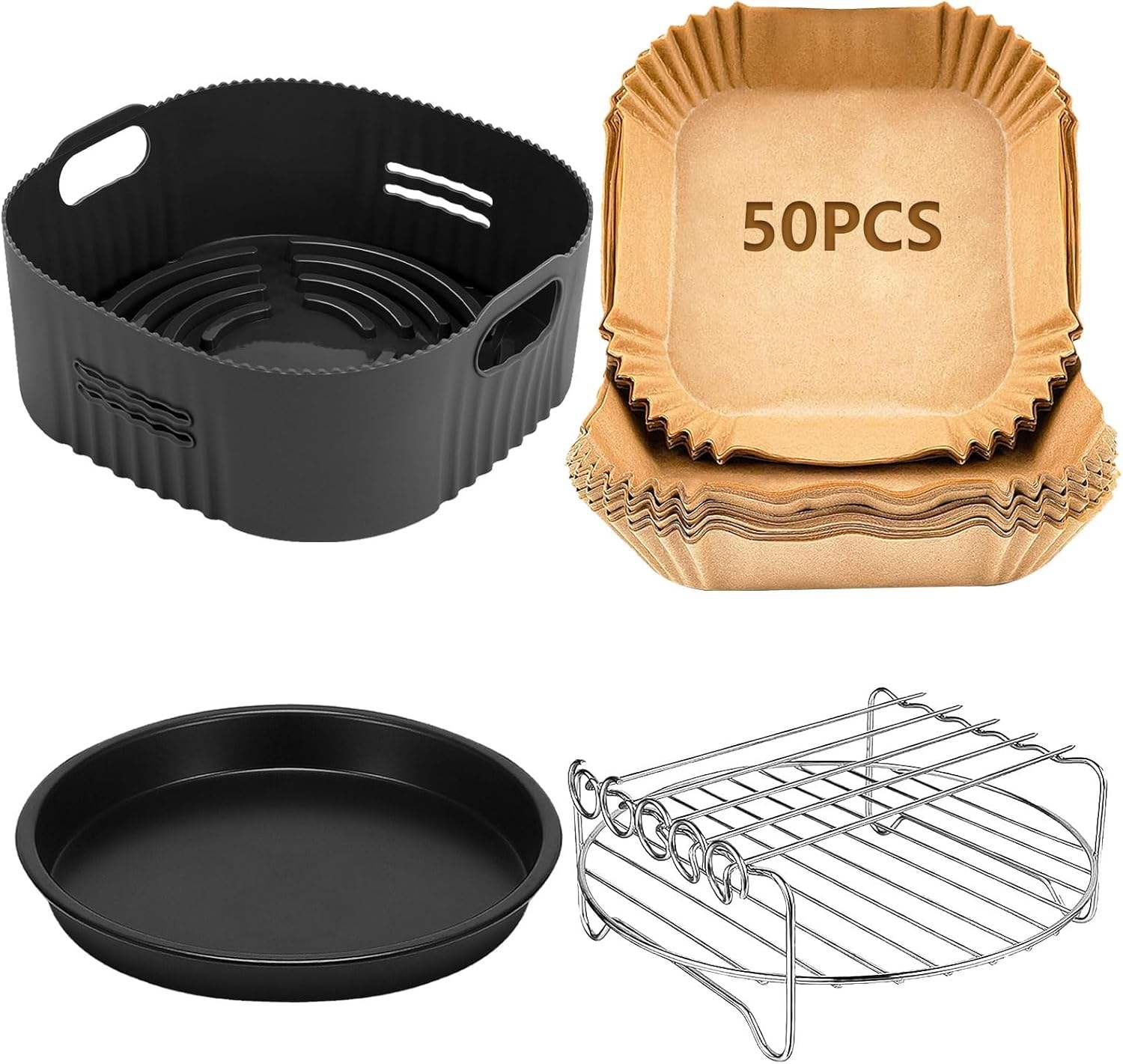 Black 22cm Four-Piece Set