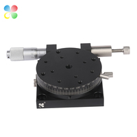 C&K Korea Import JCR-40 R Axis 360 Degree Rotating Sliding Stage Precise Bearing Linear Stage for Optical Instruments