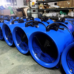8-16 Zoll tragbarer Ventilator Gebläse ventilator von guter Qualität Kanal ventilator im Kupfer motor Axial ventilator <span class=keywords><strong>PL</strong></span> - Product Image 3
