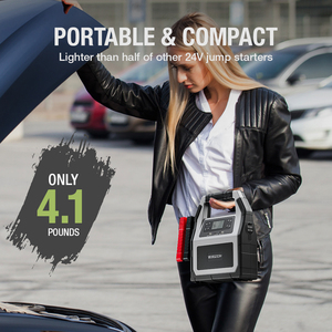 Yesper 99c Đa Chức Năng Công Suất Cao 42000 MAh 6000A Diesel Xe Nhảy Khởi Động 12/24V Cho Nhiệm Vụ Nặng Nề Máy Kéo Và Xe Tải - Product Image 5