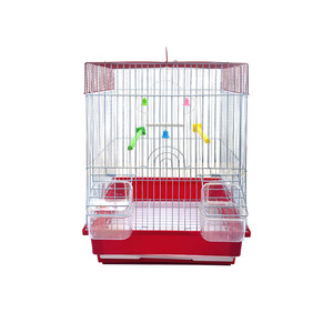 Gabbia per Uccelli in Metallo Pieghevole Fatta a Mano, Moderna e Compatta, con Vassoio in Plastica Solida per Pappagalli e Altri Uccelli - Product Image 4