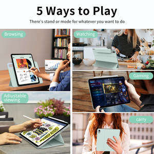 Kenke Siêu Mạnh Mẽ Chống Drop Shipping Ipad Bìa Được Xây Dựng Trong Chủ Bút Chì Hấp Thụ Màn Hình Chống Sốc Trường Hợp Máy Tính Bảng Cho iPad Không Khí 4th 5th 6th - Product Image 6