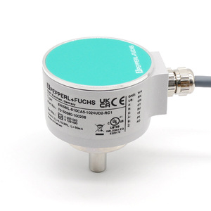 Encodeur rotatif incrémental Pepperl+Fuchs ENI58IL-S10CA5-1024UD2-RC1 à montage sur arbre avec câbles de connexion - Product Image 1
