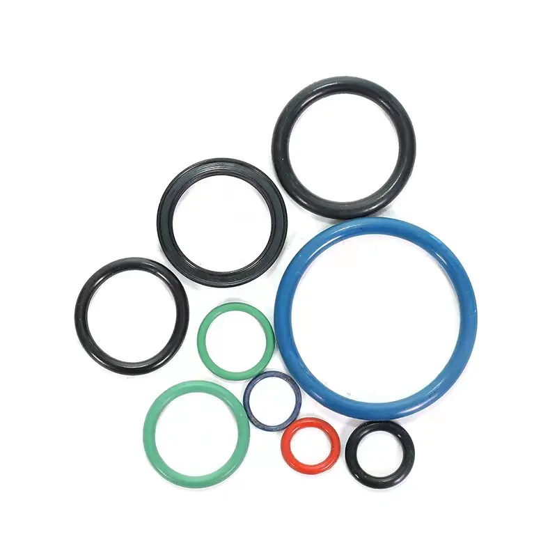 Tùy chỉnh cao su Grommet nửa vòng tròn hình dạng màu tùy chỉnh khả năng chịu nhiệt FKM O Ring con dấu
