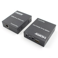 120M 4K HDMI Extender avec amplificateur de Signal Audio Vidéo HD RJ45 Cat5e/6 Câble Transmetteur