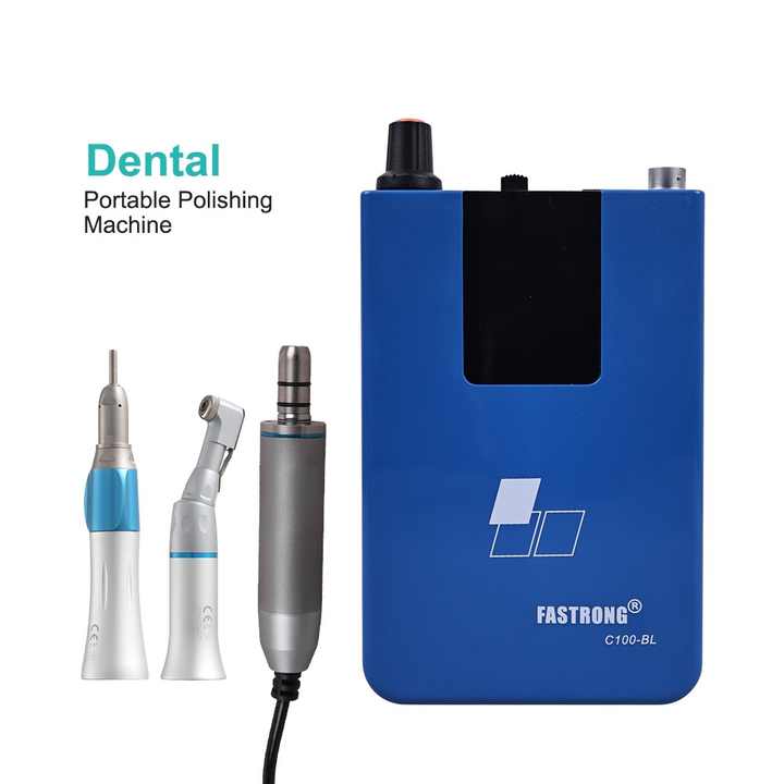 Portable Rechargeable Dental Lab Micromotor - Brushless Handpiece With Digital Display