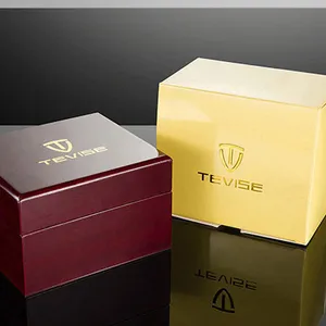 TEVISE Kotak Hadiah Jam Tangan Bermerek, (Kotak Tidak Dijual Terpisah, Dijual Bersama dengan Jam Tangan)