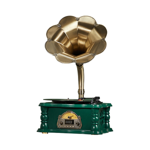 <span class=keywords><strong>Il</strong></span> Più Economico e Ultimo Modello Giradischi Wireless in Vari Colori con Tromba in Ottone - Product Image 3