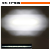 Barre lumineuse LED double rangée de 52 pouces, étanche IP68, haute puissance, pour véhicule tout-terrain 4x4, camion