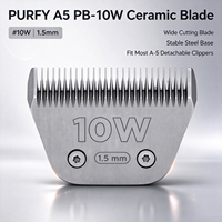 Lame professionnelle PURFY A5 pour accessoires de tondeuse pour animaux de compagnie PB- 10W