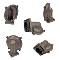 Pièces moulées sous pression en alliage d'aluminium sur mesure avec traitement de surface par électrodéposition pour boîtier de valve de pompe - Composants de précision OEM