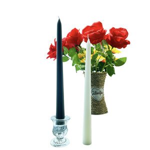 Multicolor Taper Stick Pillar Candles for Dinner Christmas <strong>Advent</strong> Party Festival Easter Ramadan Diwali Paraffin Wax - Product Image 2