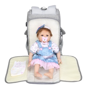 Zhejiang yiwu usb charge <span class=keywords><strong>Matelas</strong></span> <span class=keywords><strong>À</strong></span> <span class=keywords><strong>Langer</strong></span> Pliable <span class=keywords><strong>Tapis</strong></span> de papa et maman sac <span class=keywords><strong>à</strong></span> dos sac <span class=keywords><strong>à</strong></span> <span class=keywords><strong>langer</strong></span> - Product Image 4