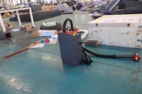 Mesin Pembersih Laser Pulsa Berpendingin Udara 100w 200w 300W untuk Penghapusan Karat, Oksida, dan Cat Industri, Pembersih Logam Portabel