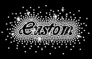 Diseño personalizado <span class=keywords><strong>de</strong></span> letras y palabras Iron-On Rhinestone Transfer Hotfix Crystal Diseño <span class=keywords><strong>de</strong></span> logotipo personalizado para sudaderas con capucha - Product Image 2