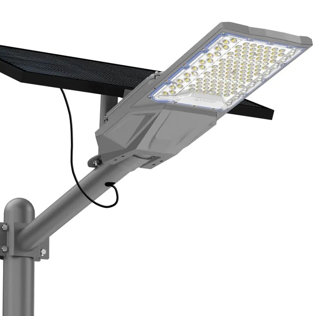 100W LED IP66 Solar Flood Light-Residential Grade 65000mAh Battery + 80W Solar Panel-10-15M Mounting Height 3-Year Warranty