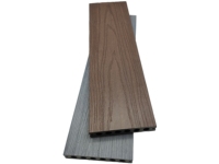 Planches de terrasse en WPC antidérapantes et imperméables, co-extrusion, vente en gros, terrasse composite pour l'extérieur