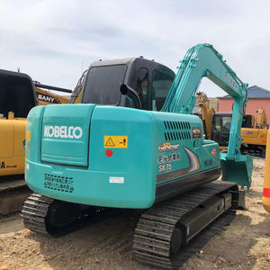 Escavatore Cingolato Idraulico Usato <span class=keywords><strong>Kobelco</strong></span> Sk75-8 da 7 Tonnellate con Poche Ore di Lavoro, Certificato EPA, con Pollice Meccanico Incluso - Product Image 1
