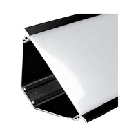 Profils en aluminium montés en surface 90*36mm Led Channel Plafond Top Corner Décoration Line Lamp Bar Home Room Atmosphere Lighting