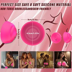 <b>Remote</b> Control Nipple Toy <b>Vibrator</b> With <b>Remote</b> Control Vibration Nipple Clamps Sucking Nipple Toys for Women Couples - Product Image 4