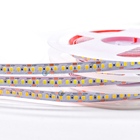 12V 24V 8mm 10mm 180leds/m SMD 2835 LED bande lumineuse 13 w/m LED bande pour éclairage intérieur lumière LED