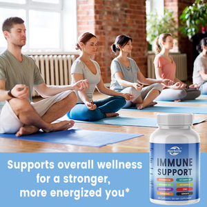 Suplemento Reforzador del Sistema Inmunológico 8 en 1 de Marca Privada OEM con Equinácea, Vitamina C, Refuerzo del Sistema Inmunológico para Adultos - Product Image 4