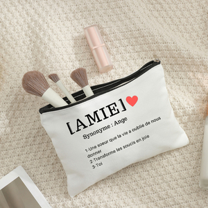 1 PC Maman TATA soeur Amie định nghĩa in mô hình cá nhân Túi trang điểm Túi du lịch nhà vệ sinh lưu trữ túi mỹ phẩm - Product Image 6