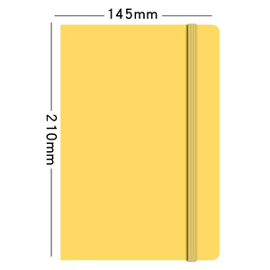 Cuaderno pequeño de tapa dura A5, diario de mano de cuero PU barato, diario de negocios, cuaderno de promoción, material escolar estacionario - Product Image 5