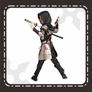 Costume da Ninja per Festa di Halloween, Sexy per Donne e Bambini, Costume da Cartone Animato per <span class=keywords><strong>Ragazzi</strong></span> - Product Image 5